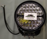 Фара комбинированного света дальний+противотуманный светодиодная с кольцом подсветки ( габаритный огонь) 170W 34 диода 