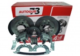 Тормоза дисковые УАЗ задние Autogur73 (тимкен/спейсер) 3741-3502010/11-30