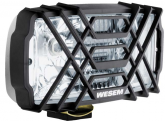 Фара дальнего света Wesem 5HP хром с проводом и решёткой (5HP 265.86/C)
