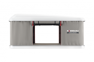 Палатка на крышу автомобиля AUTOHOME MAGGIOLINA AIRLANDER PLUS SMALL, серый тент, лестница 215 мм ( MPG/09 ) 