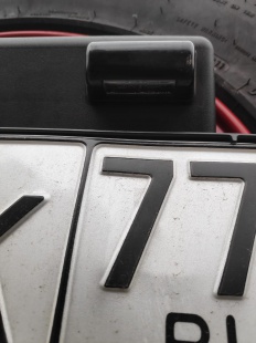 Бампер РИФ силовой задний УАЗ Хантер с квадратом под фаркоп, калиткой и подсветкой номера, лифт 65 мм ( RIF469-22120 )