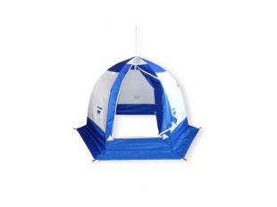 Палатка зимняя ПИНГВИН 3 с дышашим верхом (1 слой, шестилучевая) 