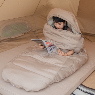 Мешок спальный Naturehike Oval PS200, 220х95 см, (правый) (ТК: +9°C), серый