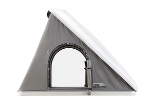 Палатка на крышу автомобиля AUTOHOME COLUMBUS VARIANT X-LARGE, тент серый, лестница 215 мм ( CVG/04 ) 