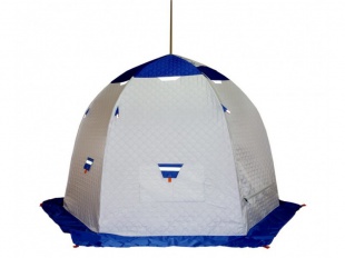 Палатка зимняя ПИНГВИН 3 термолайт (3 слоя, шестилучевая) 