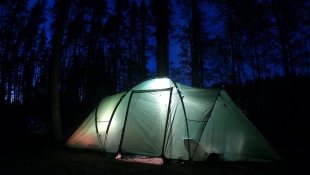 Палатка туристическая кемпинговая TALBERG Base 6 (шести местная) (TLT-026) 