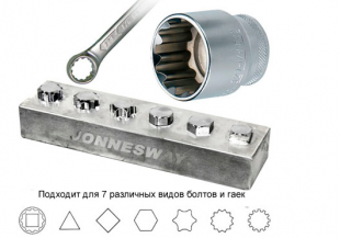 Универсальный набор инструментов Jonnesway 111 предметов (S68H5234111S) 