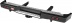 Бампер РИФ силовой задний ГАЗ Соболь с квадратом под фаркоп и фонарями стандарт ( RIFGAZ-20150 )