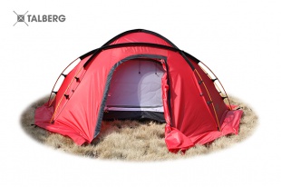 Палатка туристическая экстремальная TALBERG PEAK PRO 3 RED (3х местная) (TLT-065R) 