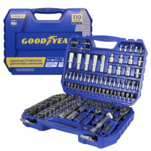 Профессиональный набор инструментов Goodyear 110 предметов (GY002110) 