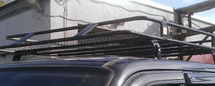 Багажник экспедиционный на УАЗ Пикап с сеткой