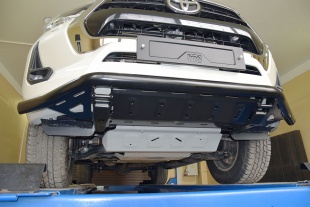 Бампер РИФ силовой передний Toyota Hilux 2020+ (устанавливается только с площадкой RIFREV-30000) ( RIFREV-10070 )