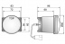 Противотуманная фара Wesem 4HM комплект с лампой и проводом (4HM 236.00 H3)