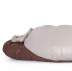 Мешок спальный Naturehike SnowBird, (правый) (ТК: +2°C), серый/коричневый