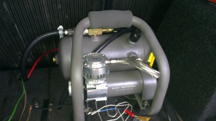 Пневмосистема автомобильная переносная BERKUT SA-03 компрессор 9 атм, с ресивером 2,85 л.