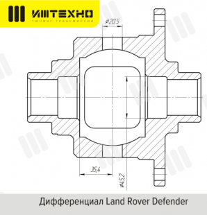 Блокировка дифференциала Блокка™ Land Rover Defender ( LR-AX-BL-191   LR-AX-BL-157 ) 