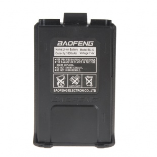 Аккумулятор Baofeng BL-5 1800 мА/ч ( для UV-5R, TYT TH-F8 и др.) 