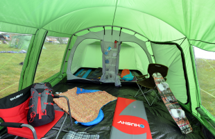 Палатка туристическая кемпинговая HUSKY Caravan 17 (пяти местная) 
