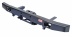 Бампер силовой задний РИФ УАЗ Буханка с площадкой под лебедку стандарт (RIF452-21300)