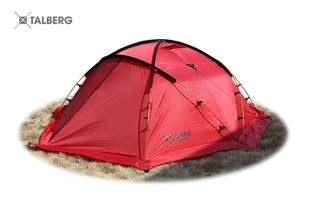 Палатка туристическая экстремальная TALBERG PEAK PRO 3 RED (3х местная) (TLT-065R) 