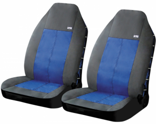 Чехлы автомобильные грязезащитные универсальные "Explorer Front" (комплект на передние сидения) Синий