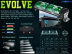 Фара светодиодная многоцветная Aurora Evolve ALO-N-50 620W