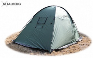 Палатка туристическая кемпинговая TALBERG Bigless 4 2020 (4х местная) (113211) 