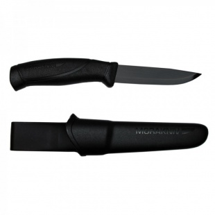 Нож туристический Morakniv Companion BlackBlade, черный клинок 12553