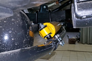 Демпфер рулевой РИФ с кронштейнами УАЗ Буханка (SD01B)